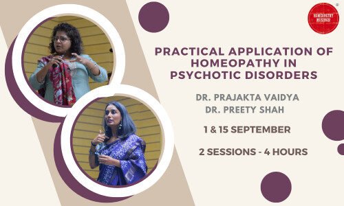 Practical Application of Homeopathy in Psychotic Disorders