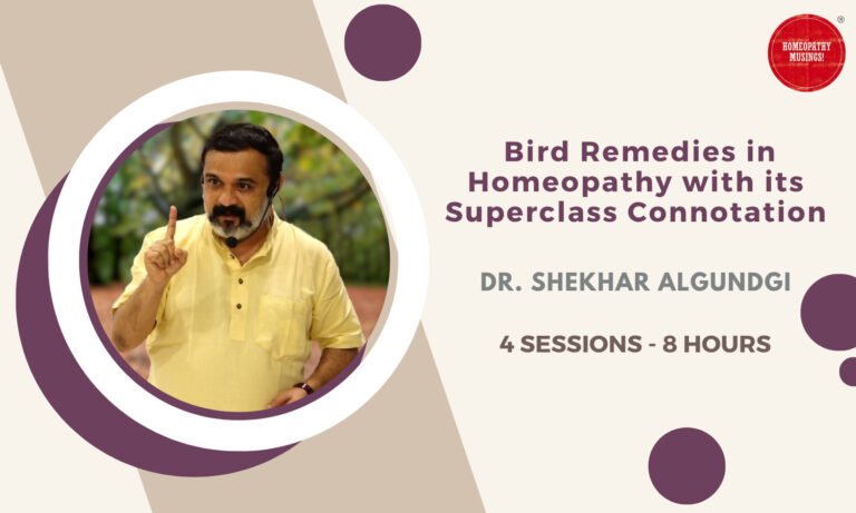Bird Remedies in Homeopathy with its Superclass Connotation