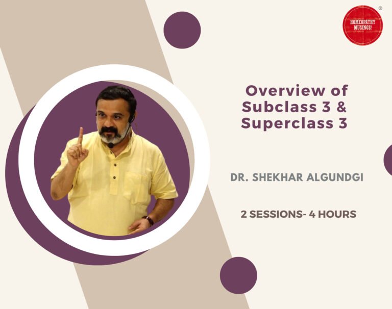 Overview of Subclass 3 & Superclass 3