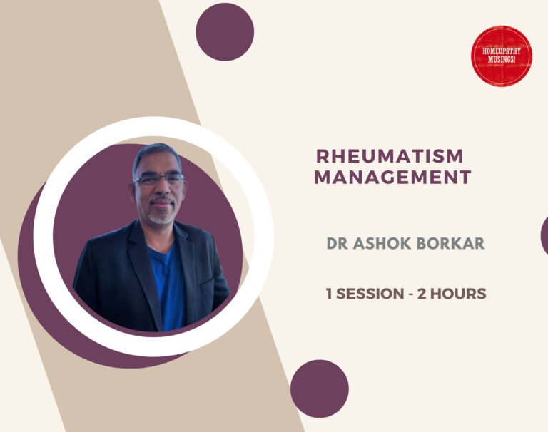 Rheumatism Management