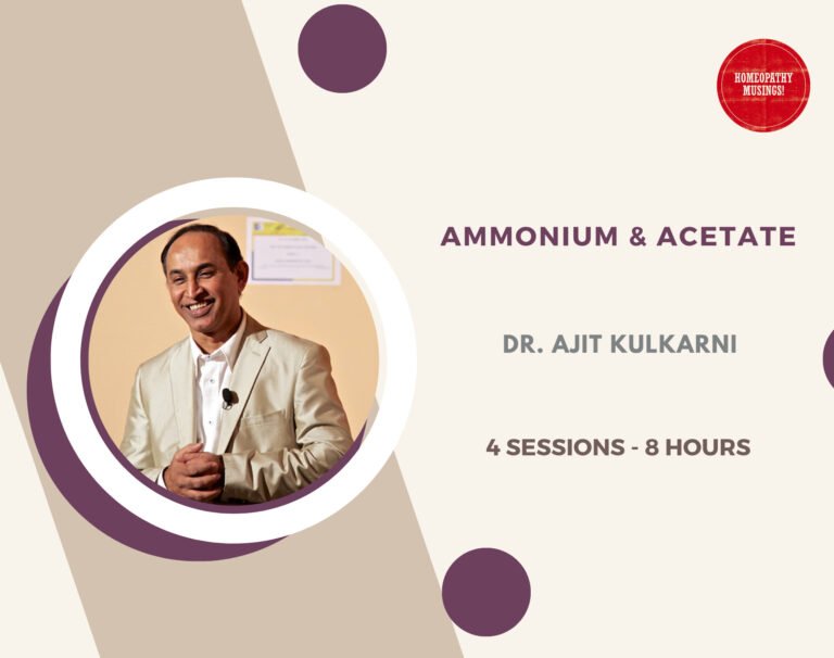 Ammonium and Acetate