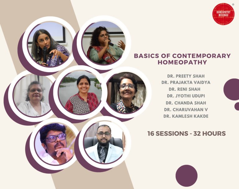 Basics of Contemporary Homeopathy